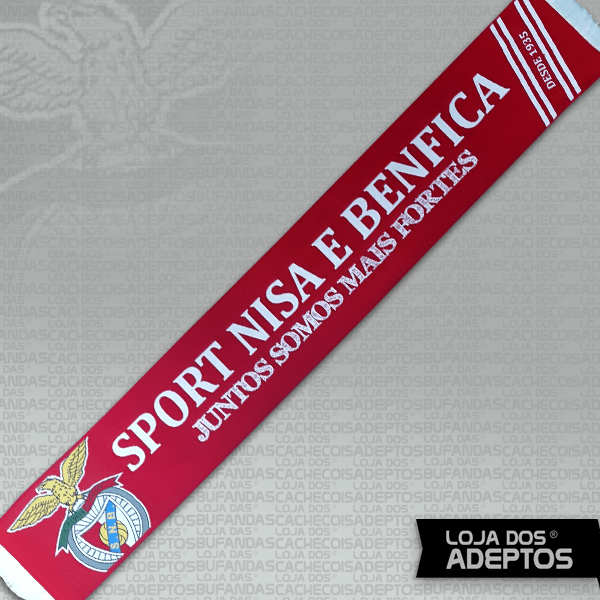 Cachecol Alta-Definição Sport Nisa e Benfica